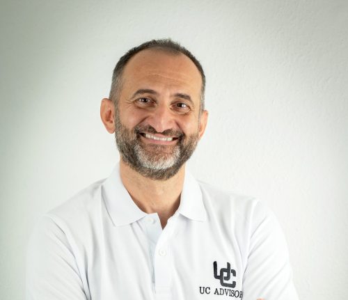 Charalabos Chassoglou, Geschäftsführer von UC Advisory – Visionärer Cybersecurity-Führer, engagiert für höchste Standards in der Informationssicherheit.