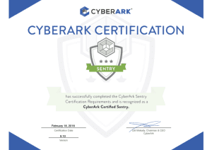 CyberArk_Zertifikat Logo der UC Advisory
